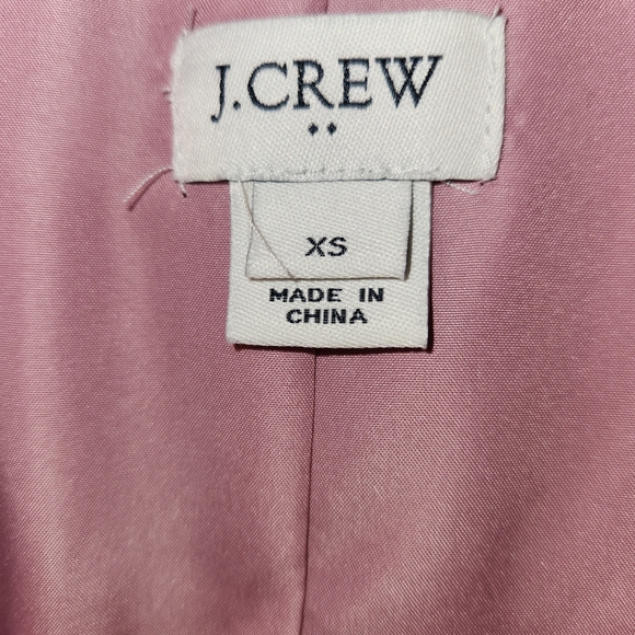 NWOT J. Crew Faux Fur Vest, size XS, pink blush - Picture 5 of 8